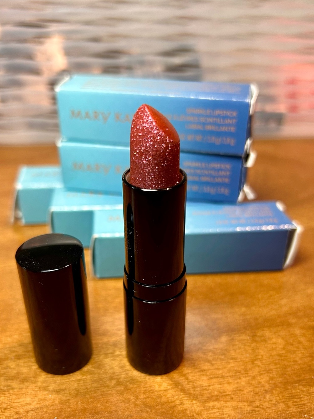 Mary Kay Sparkling Ruby Lipstick - Shimmery